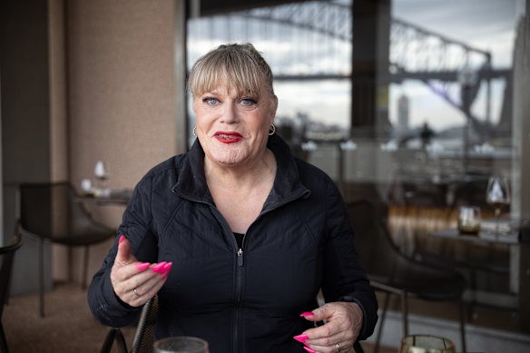 Conversation with Eddie Izzard is a lively affair.