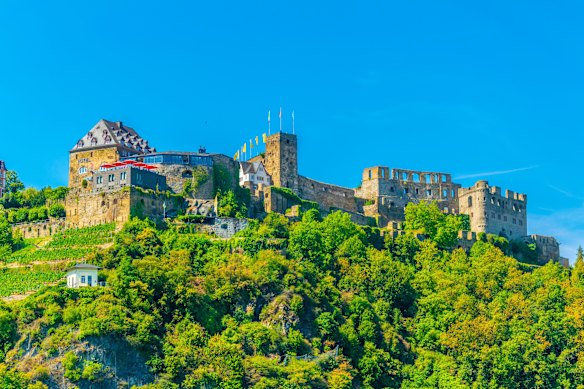 Rheinfels Castle at St Goar. 