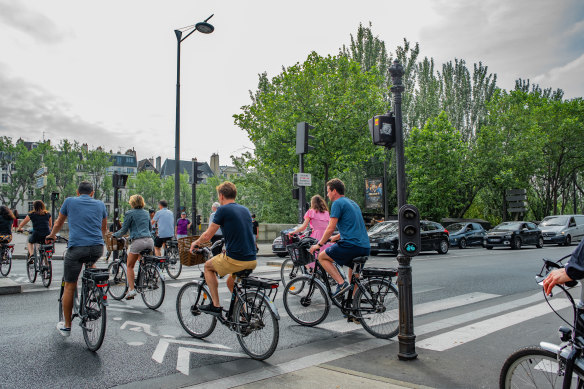 Road changes have been a boon for cyclists.