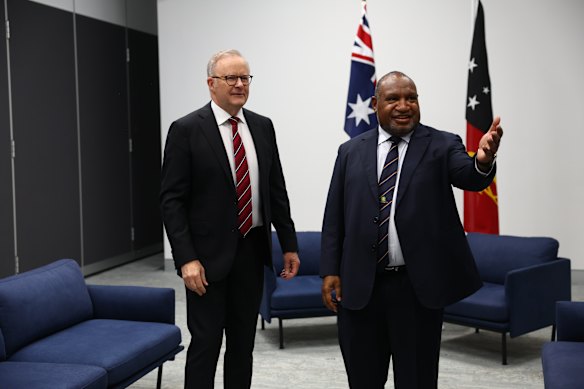 The PNG Chiefs are politically backed by the Australian federal government. Prime Minister Anthony Albanese and his PNG counterpart, James Marape are keen rugby league supporters.