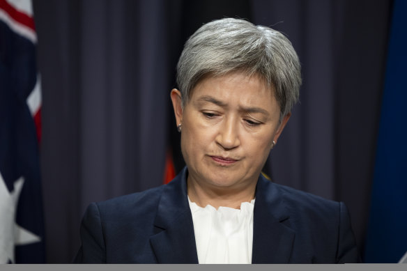 Foreign Minister Penny Wong says the death toll in Gaza is ‘horrific’.