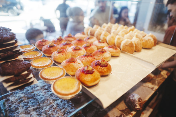 All of the pastries are made fresh at Self Raised Bread Shoppe in Carlton each morning.