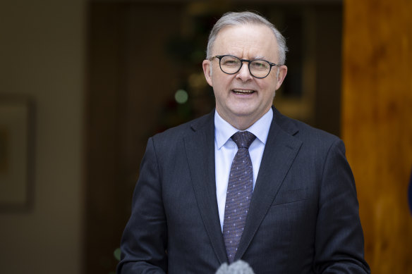 Anthony Albanese says the government will consider further cost-of-living relief in the new year.