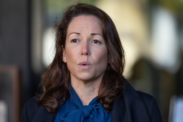 Attorney-General Jaclyn Symes. 