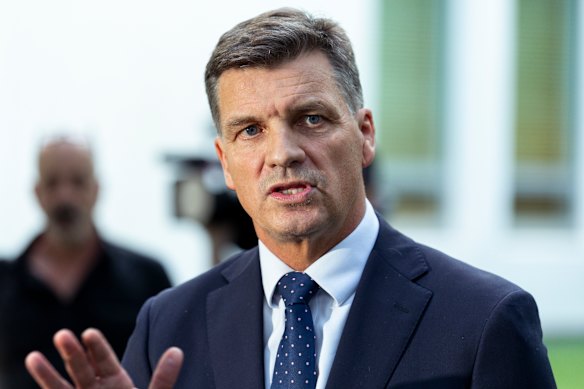 Taylor has announced his resignation from the frontbench, but would not answer questions over when he would spill the leadership.