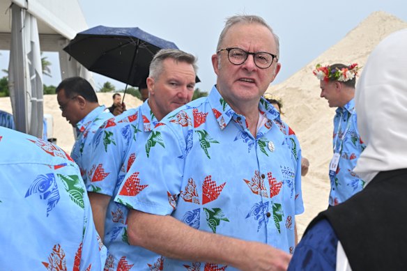 Minister for Climate Change Chris Bowen and Prime Minister Anthony Albanese are representing Australia at the Pre-COP event. 