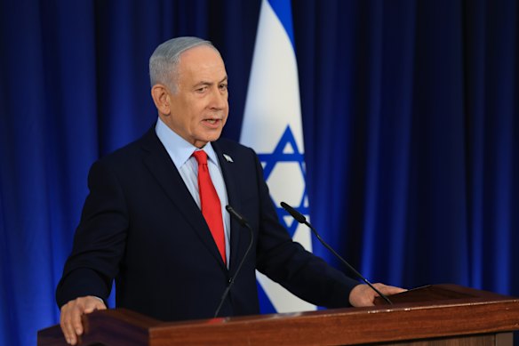 Israeli Prime Minister Benjamin Netanyahu.