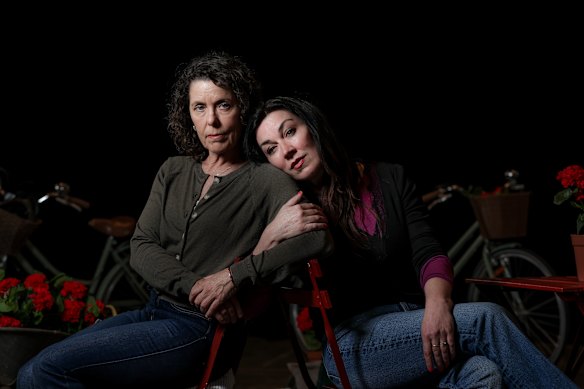 Natalie Jones and Antoinette Halloran star in The Spare Room, based on the book by Helen Garner.