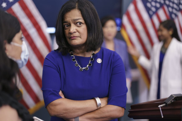 Representative Pramila Jayapal, chair of the House Progressive Caucus.