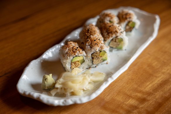 The vegetable roll – lacking in narrative tension, but delicious all the same.