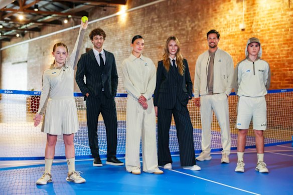 Boss has unveiled the new Australian Open uniforms, set to be worn by the 4000 staff across the two-week event. 