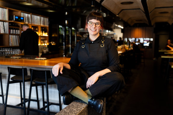 Chef Jemma Whiteman at Newtown wine bar Ante.