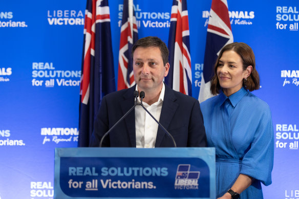 Matthew Guy has lost the last two elections as Liberal leader.