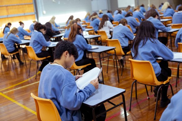 The report calls for an urgent review of the use of take-home assignments in year 12, in a bid to identify cheating and ensure the integrity of qualifications such as the HSC.