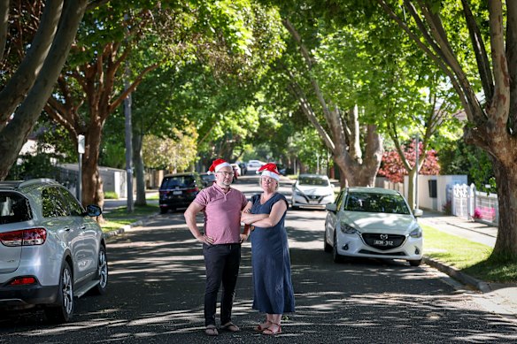 Northcote’s Pete and Sarah Goss want to see Darebin’s free street party program reinstated.
 