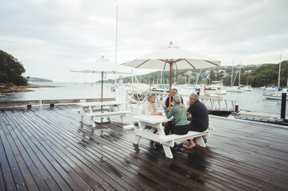 Effie’s at Manly Boatshed, Fairlight.