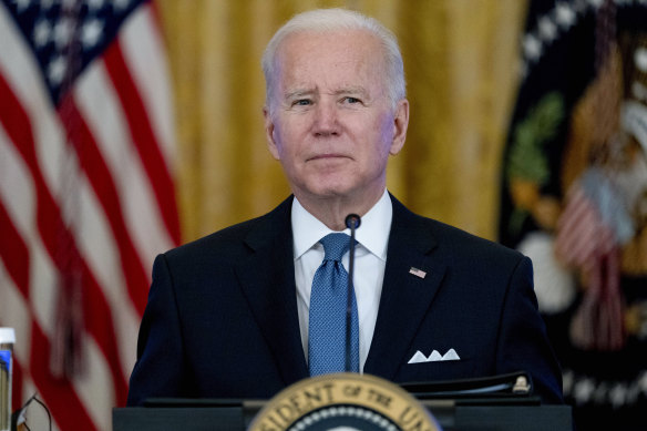 US President Joe Biden has said there is no room for compromise on basic human rights. 