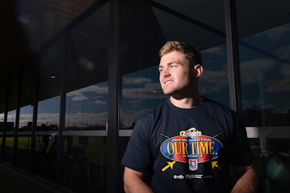 Newcastle’s Harrison Graham will have to step up and fill the void left by a suspended Phoenix Crossland.