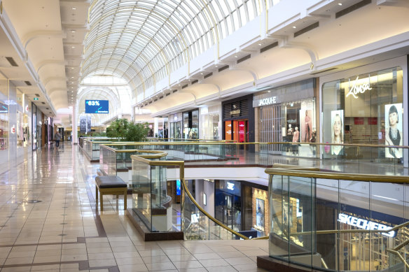 Vicinity’s Chadstone shopping centre: The mall owner reported a 7.4 per cent jump in funds from operations - the metric used to measure revenue that excludes lumpy property valuation movements.