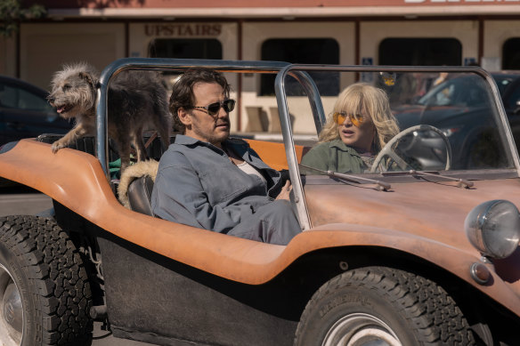 Patricia Arquette as Peggy and Matt Dillon as her husband Denny in <i>High Desert</i>.