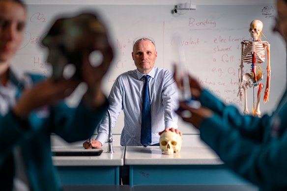 Catherine McAuley Westmead’s head of science Grant Johnson said students needed strong reading and numeracy skills to excel in science.