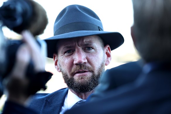 Trainer Ciaron Maher.