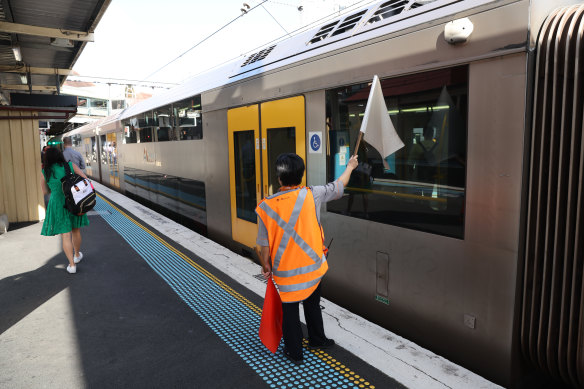 Trains are now back on track.