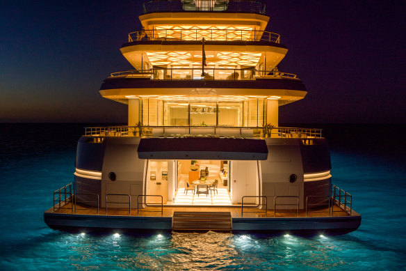 A Benetti FB272 is a Gygayacht worth more than $US200 million. The pandemic has unleashed demand for superyacht sales.