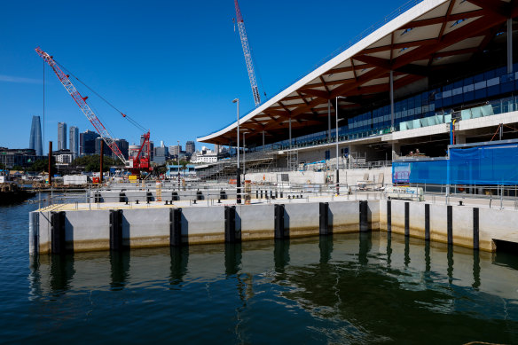 The new building is expected to open weeks before the Christmas seafood rush.