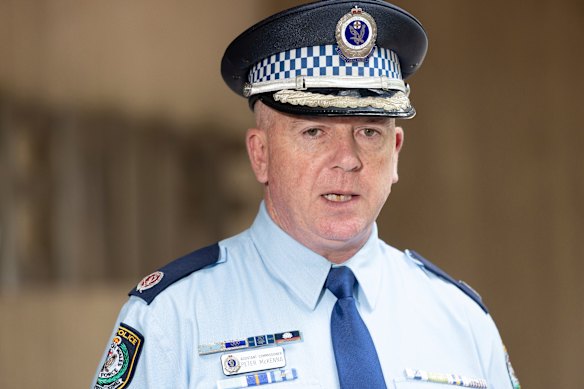 NSW Police Assistant Commissioner Peter McKenna.