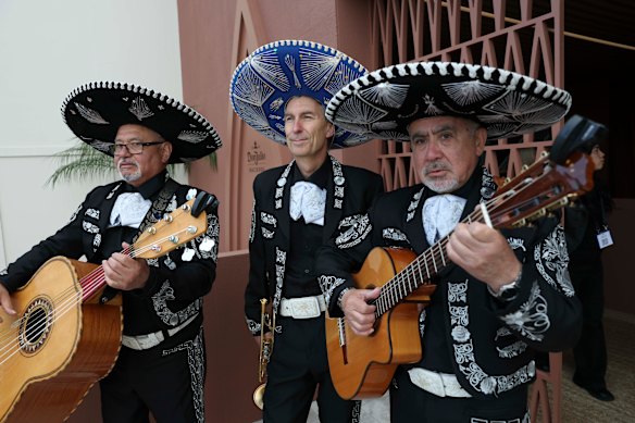Promoting the Don Julio marquee.