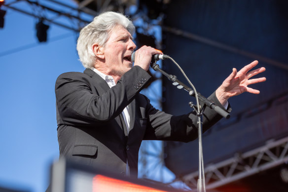 Tim Finn sees red.