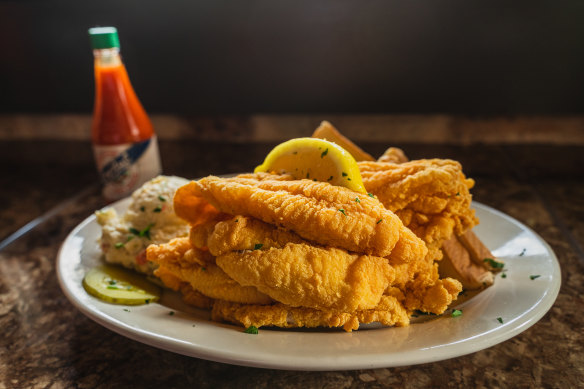 Fried catfish