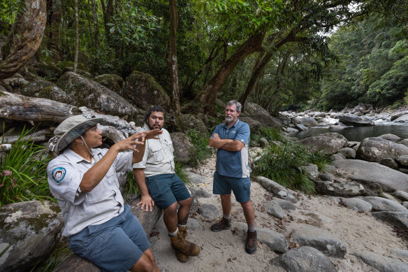 Rangers in Mossman Gorge say deforestation is not a risk for the Daintree.