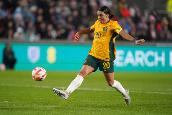 Australian striker Sam Kerr.