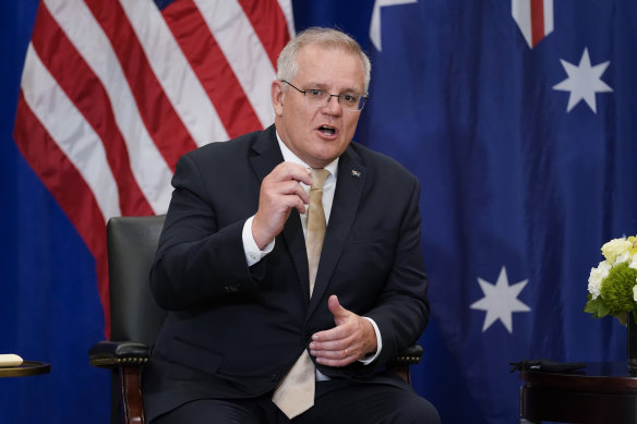 Scott Morrison said of Joe Biden: “There’s no doubt you get it.”