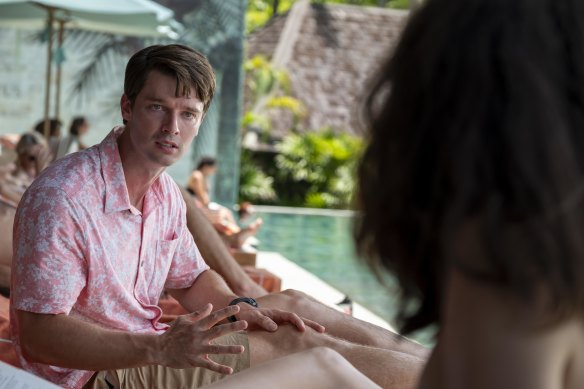 Saxon (Patrick Schwarzenegger) had a night to remember (or not...)