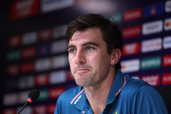 Australian captain Pat Cummins was upbeat before the World Cup, but now his team has its back against the wall.