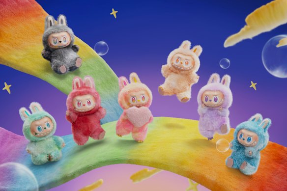 Labubu’s popularity surged due to the “blind box” craze and the collectible nature of the toys. Picture: Pop Mart via AP