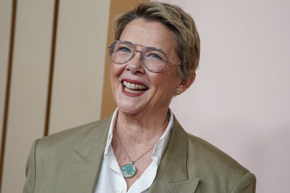 Annette Bening arriving at the 96th Academy Awards Oscar nominees luncheon at the Beverly Hilton Hotel in February.