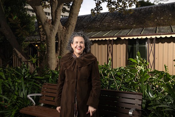 North Sydney Mayor Zoe Baker to the Bank House Museum, who will receive a grant to replace the roof. 