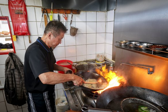 Chay Ung has spent years perfecting the recipes for which Dragon Express has become renowned.
