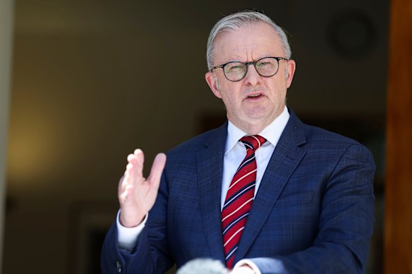 Prime Minister Anthony Albanese.
