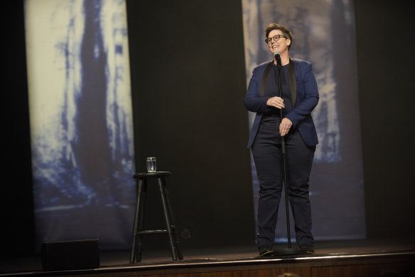 Hannah Gadsby performs Nanette at the Sydney Opera House.