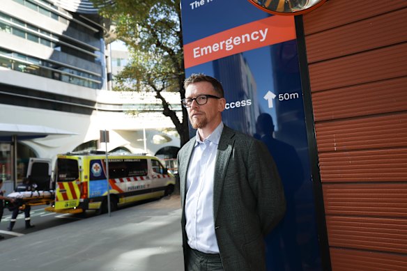 Doctor Mark Putland at the Royal Melbourne Hospital said emergency physicians were seeing a surge in people arriving with complications due to illegal peptides. 
