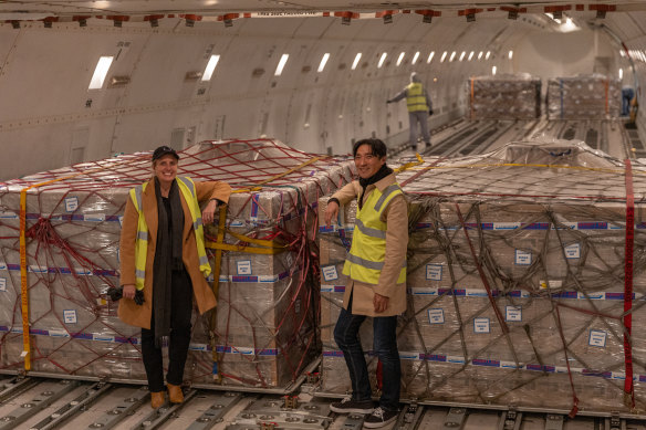 Around this time last year, Bubs founder Kristy Carr and chairman Dennis Lin were loading boxes of baby formula to send to the US.