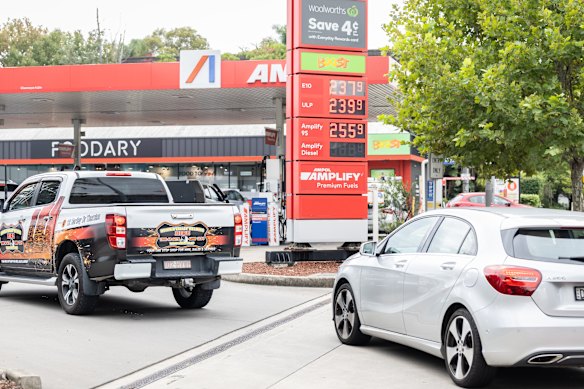 Skyrocketing fuel prices are biting across Australia. 