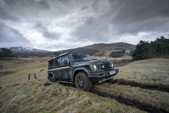 Similar to the royals’ beloved Land Rover: the Ineos Grenadier 4x4.