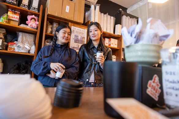 Phoebe Maw and Sue Yang said they’ve noticed an increase in crime since last year. 