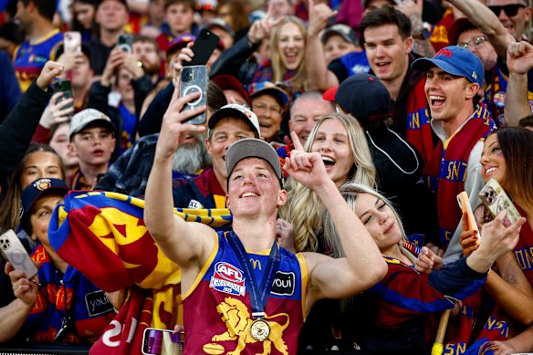 Two-time premiership Lion Logan Morris is out of contract at the end of 2027